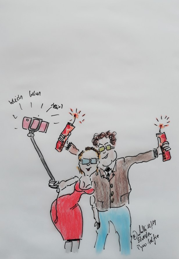 Lebensmüde Selfie-Jäger