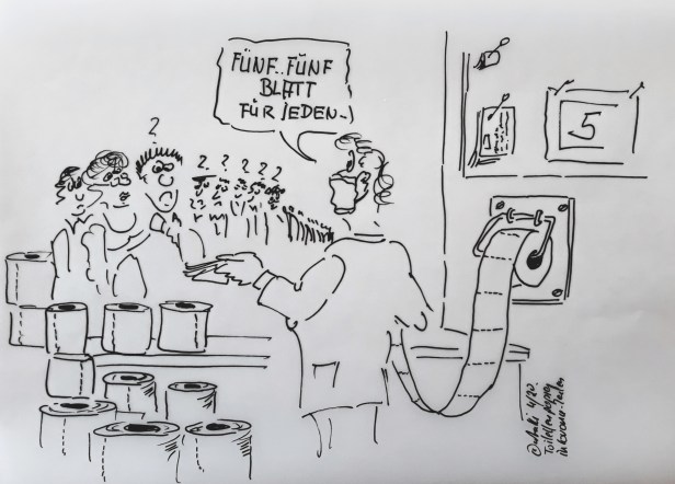 4. APRIL 2020 Klopapier-Ration