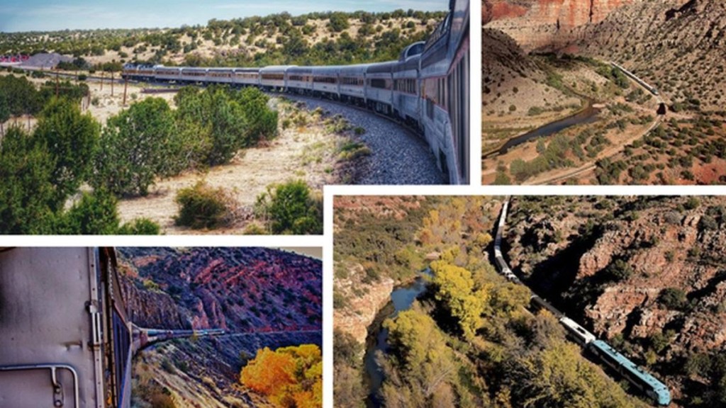 Eisenbahn-Romantik: Mit dem Zug durch den Wilden-Westen, und dabei den Grand Canyon State auf Schienen entdecken.