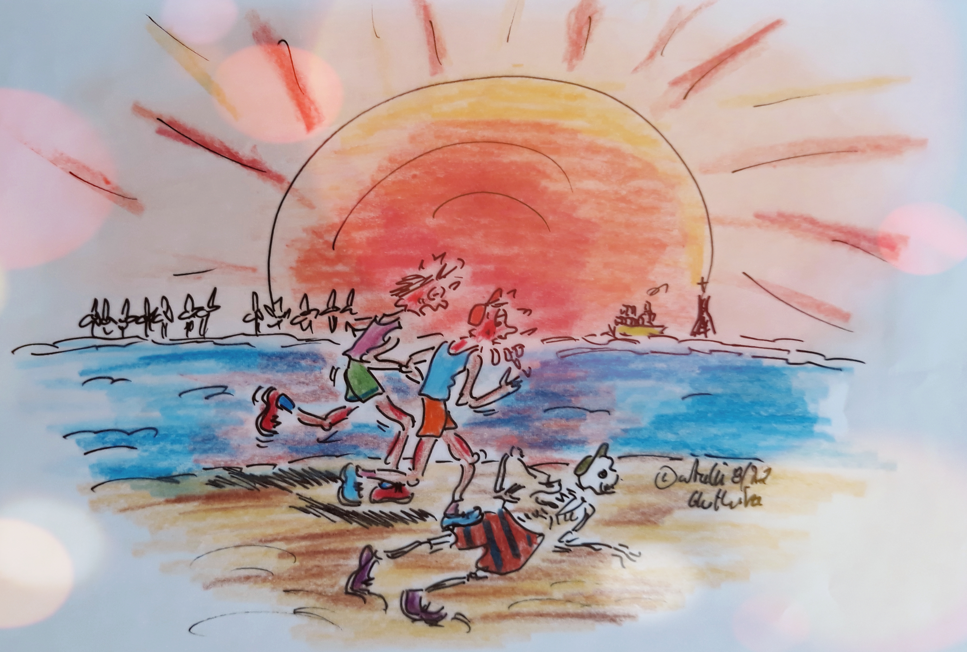Die Sommerhitze hat das Cuxland, am Wochenende, voll im Griff – Tropen-Gefühle überall.